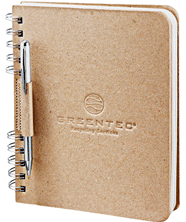 Double Spiral Recycled Hardbound Journal