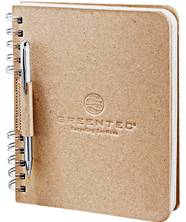 Double Spiral Recycled Hardbound Journals