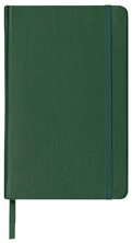 Dark Green Bound Journal with Bookmark