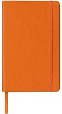 Orange Bound Journal with Bookmark