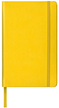 Yellow Bound Journal with Bookmark